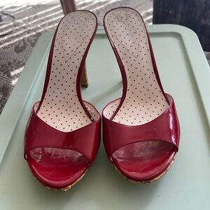Red heels by Guess